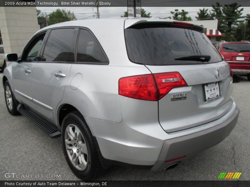 Billet Silver Metallic / Ebony 2009 Acura MDX Technology