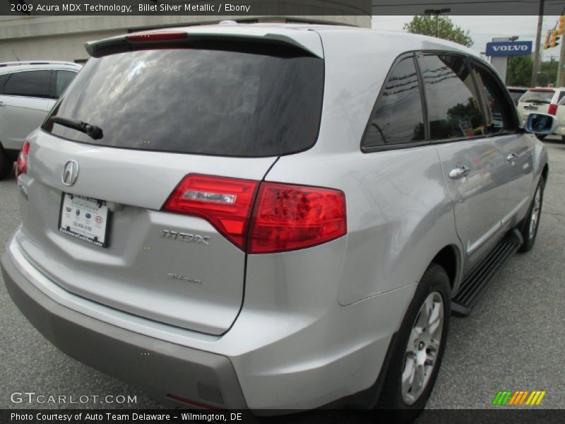 Billet Silver Metallic / Ebony 2009 Acura MDX Technology
