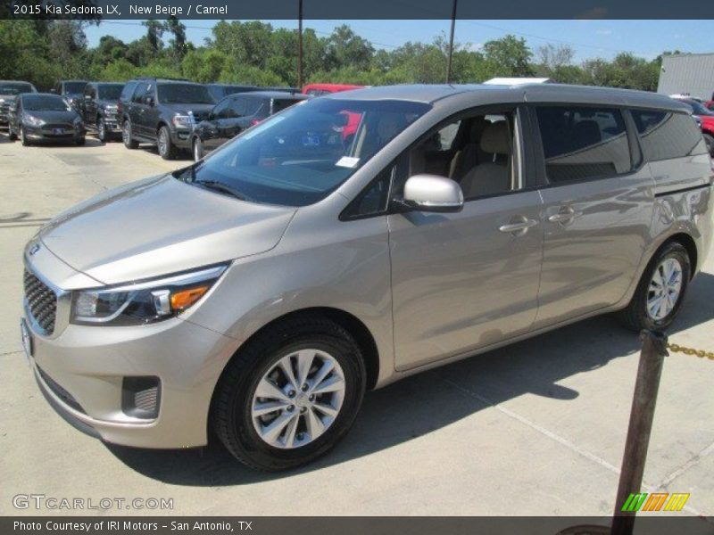 New Beige / Camel 2015 Kia Sedona LX