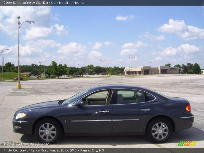 Dark Slate Metallic / Neutral 2009 Buick LaCrosse CX