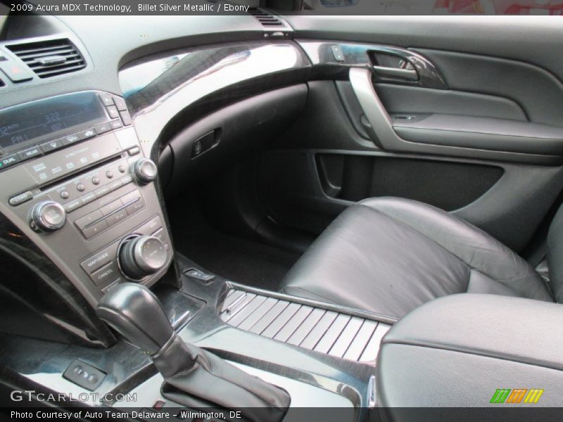 Billet Silver Metallic / Ebony 2009 Acura MDX Technology