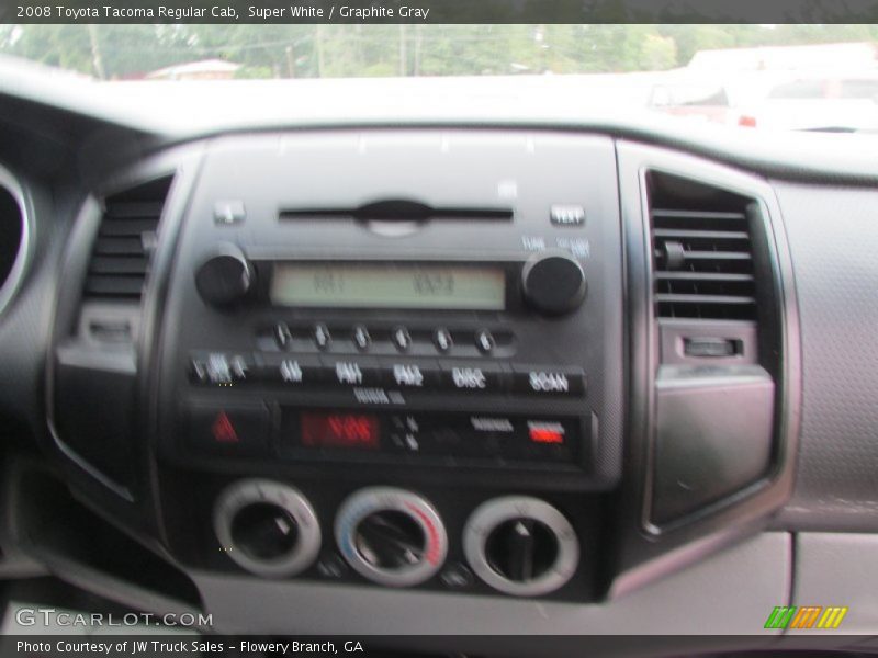 Super White / Graphite Gray 2008 Toyota Tacoma Regular Cab