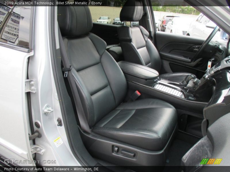 Billet Silver Metallic / Ebony 2009 Acura MDX Technology