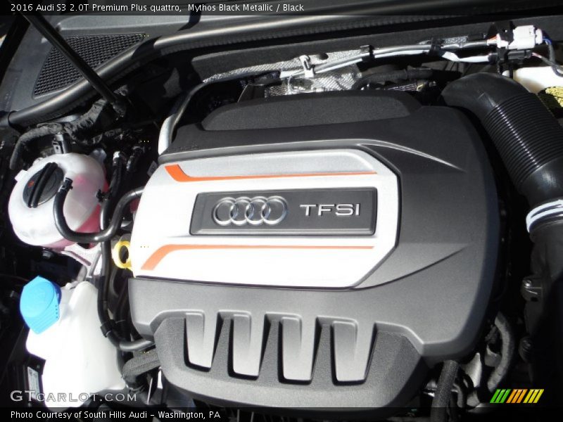  2016 S3 2.0T Premium Plus quattro Engine - 2.0 Liter Turbocharged FSI DOHC 16-Valve VVT 4 Cylinder