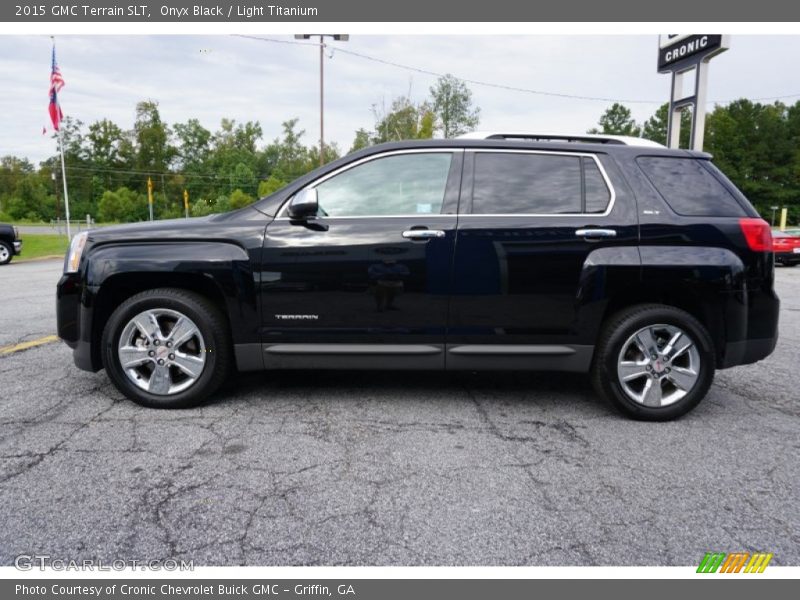 Onyx Black / Light Titanium 2015 GMC Terrain SLT
