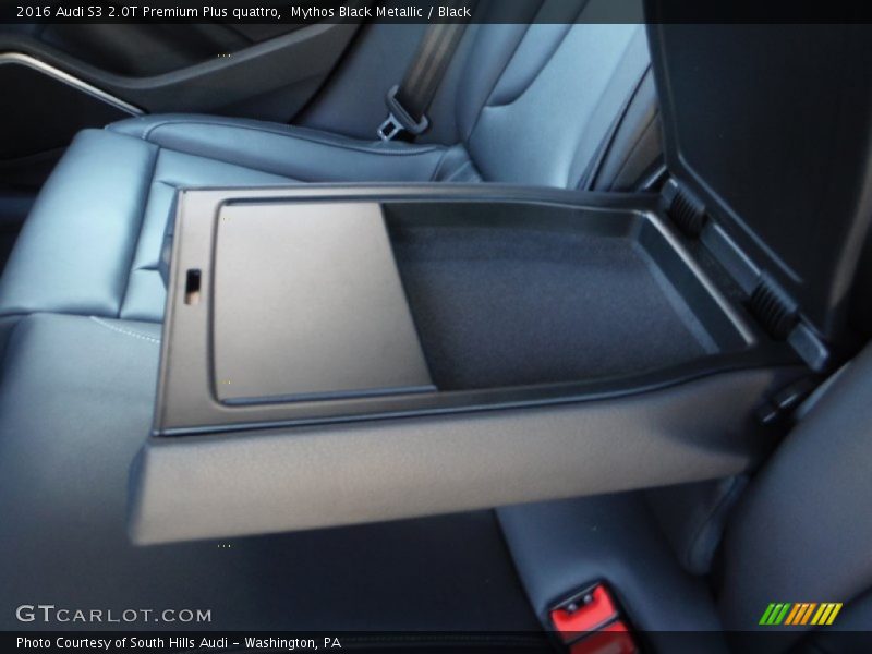 Mythos Black Metallic / Black 2016 Audi S3 2.0T Premium Plus quattro