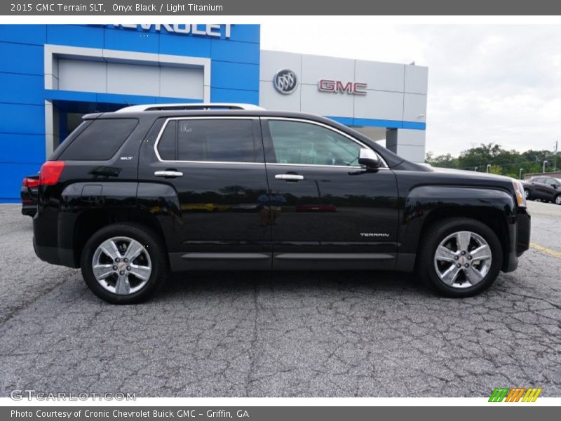 Onyx Black / Light Titanium 2015 GMC Terrain SLT