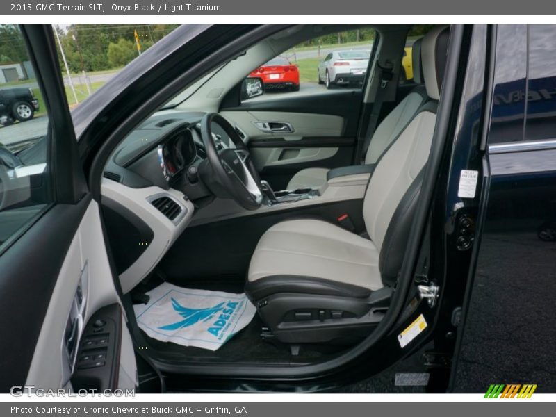 Onyx Black / Light Titanium 2015 GMC Terrain SLT