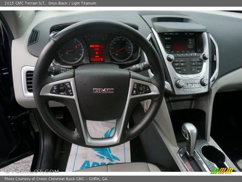 Onyx Black / Light Titanium 2015 GMC Terrain SLT
