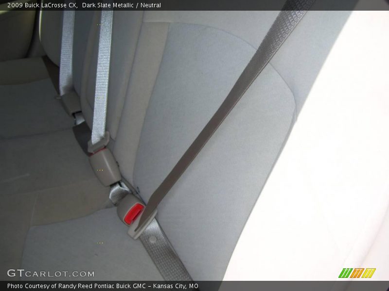 Dark Slate Metallic / Neutral 2009 Buick LaCrosse CX