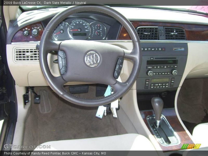 Dark Slate Metallic / Neutral 2009 Buick LaCrosse CX