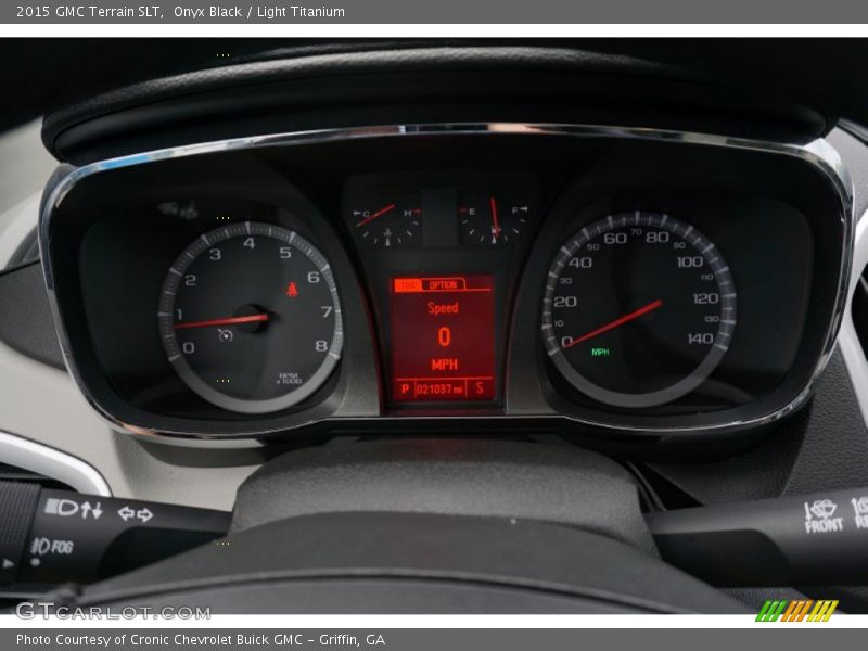 Onyx Black / Light Titanium 2015 GMC Terrain SLT