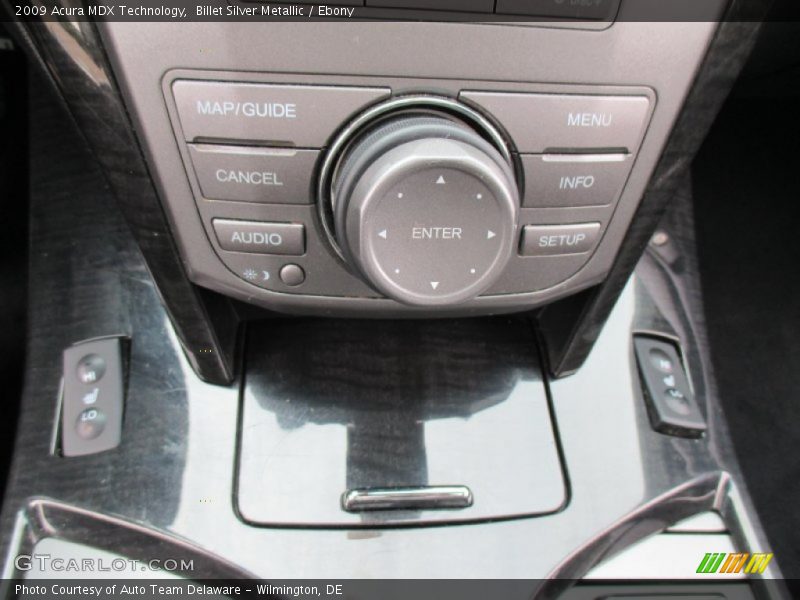 Billet Silver Metallic / Ebony 2009 Acura MDX Technology