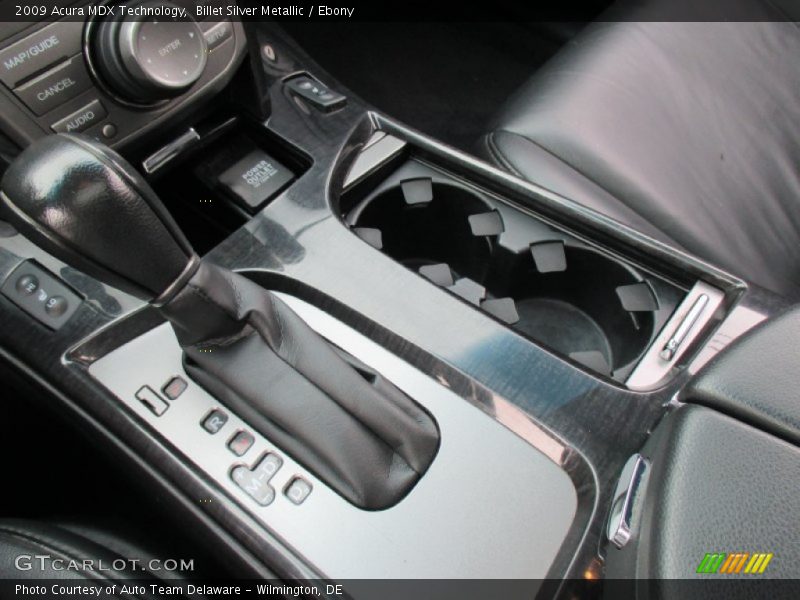 Billet Silver Metallic / Ebony 2009 Acura MDX Technology