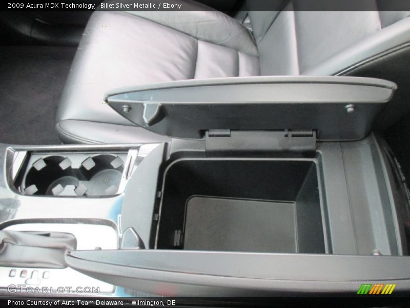 Billet Silver Metallic / Ebony 2009 Acura MDX Technology