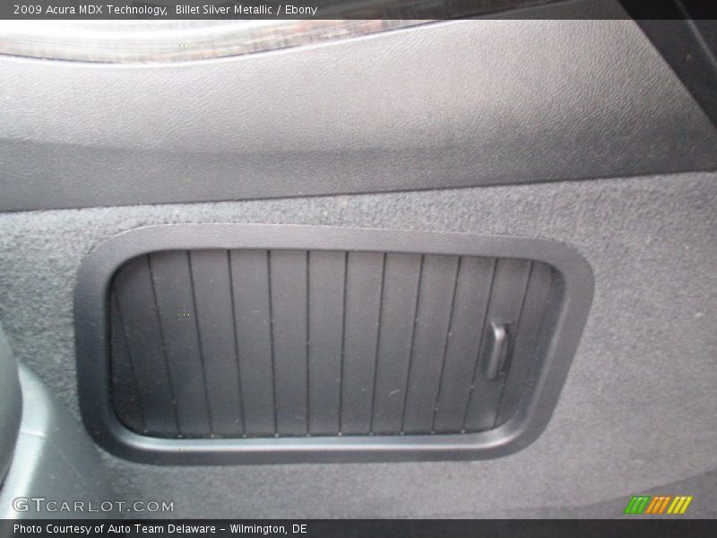 Billet Silver Metallic / Ebony 2009 Acura MDX Technology