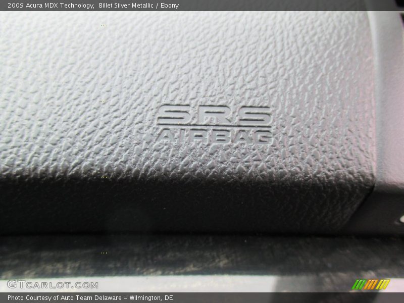 Billet Silver Metallic / Ebony 2009 Acura MDX Technology
