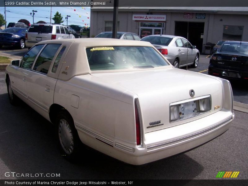 White Diamond / Oatmeal 1999 Cadillac DeVille Sedan