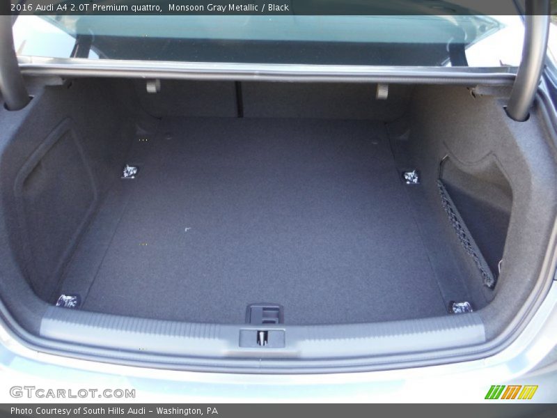 Monsoon Gray Metallic / Black 2016 Audi A4 2.0T Premium quattro
