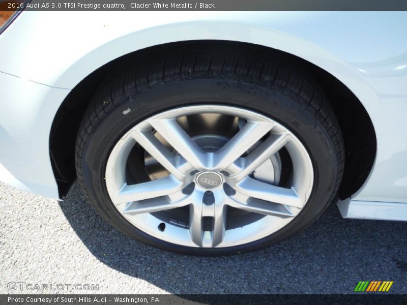 Glacier White Metallic / Black 2016 Audi A6 3.0 TFSI Prestige quattro