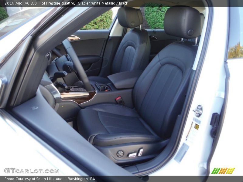 Glacier White Metallic / Black 2016 Audi A6 3.0 TFSI Prestige quattro