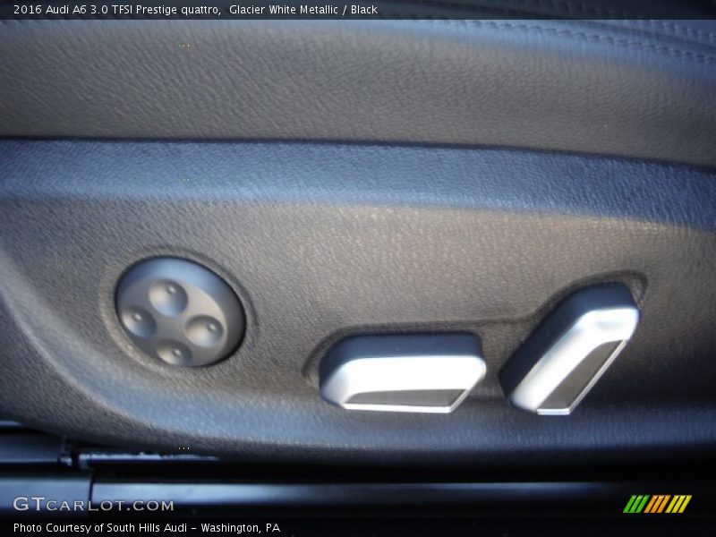 Glacier White Metallic / Black 2016 Audi A6 3.0 TFSI Prestige quattro