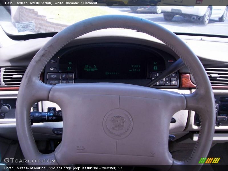 White Diamond / Oatmeal 1999 Cadillac DeVille Sedan