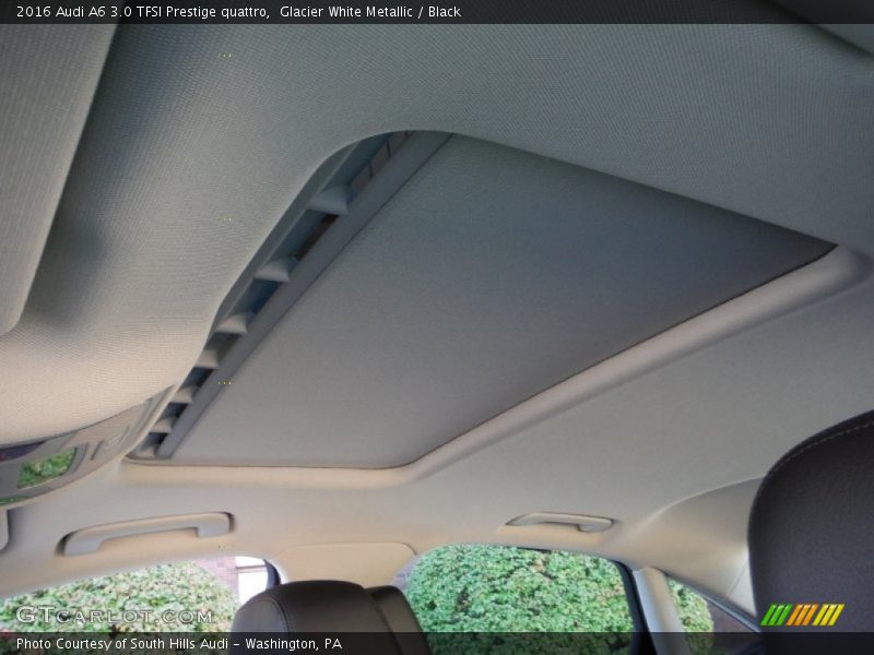 Glacier White Metallic / Black 2016 Audi A6 3.0 TFSI Prestige quattro