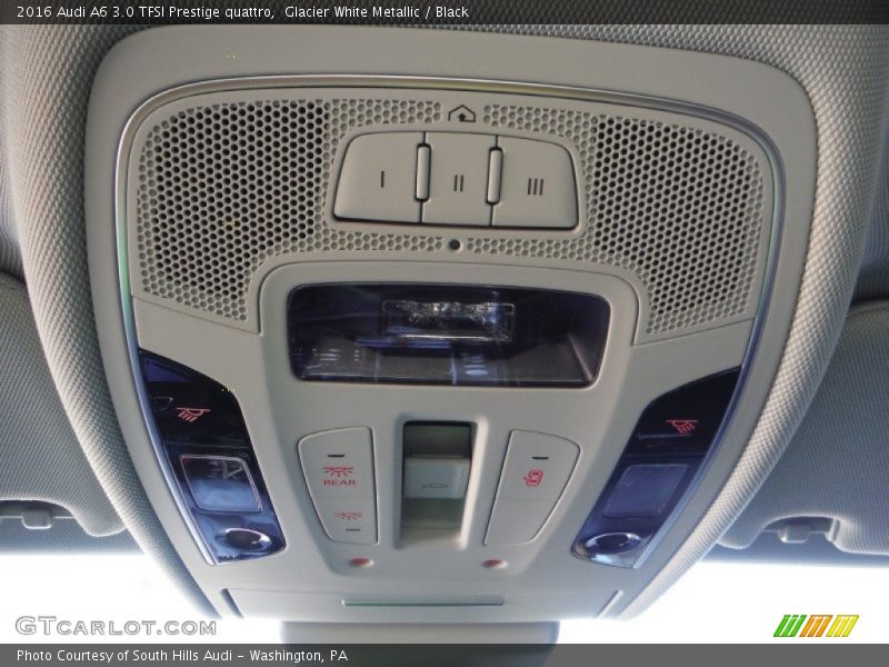 Glacier White Metallic / Black 2016 Audi A6 3.0 TFSI Prestige quattro