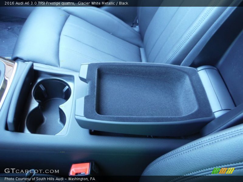Glacier White Metallic / Black 2016 Audi A6 3.0 TFSI Prestige quattro