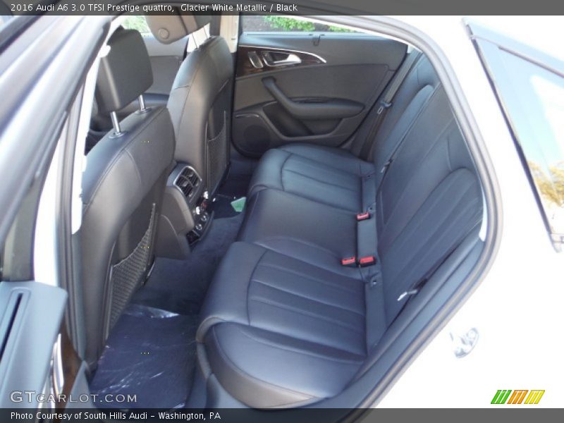 Glacier White Metallic / Black 2016 Audi A6 3.0 TFSI Prestige quattro