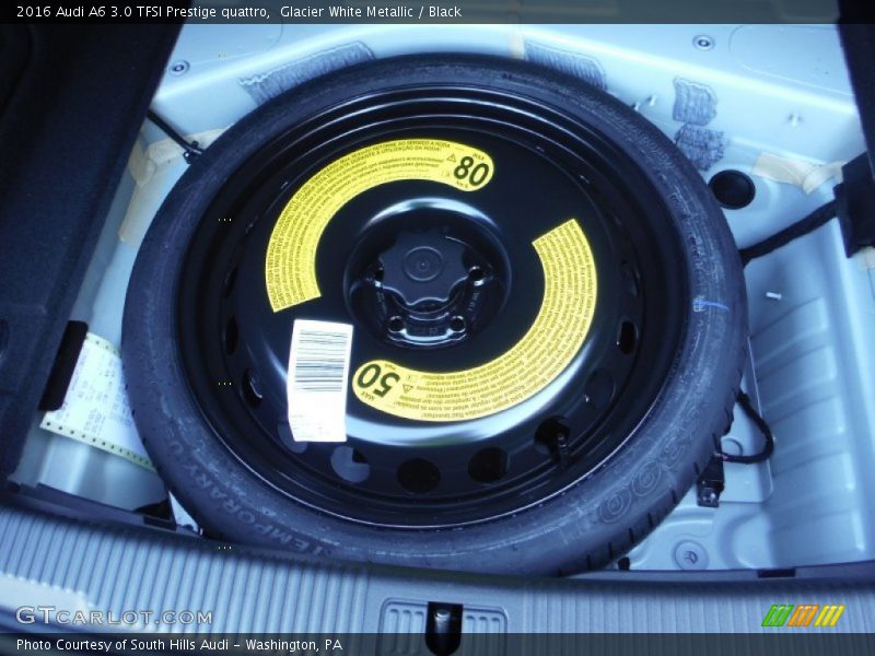 Glacier White Metallic / Black 2016 Audi A6 3.0 TFSI Prestige quattro