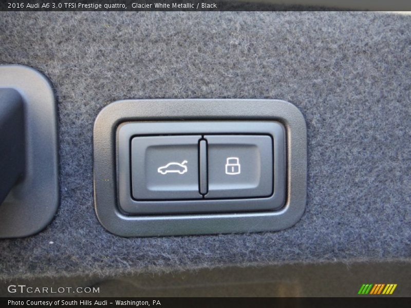 Glacier White Metallic / Black 2016 Audi A6 3.0 TFSI Prestige quattro