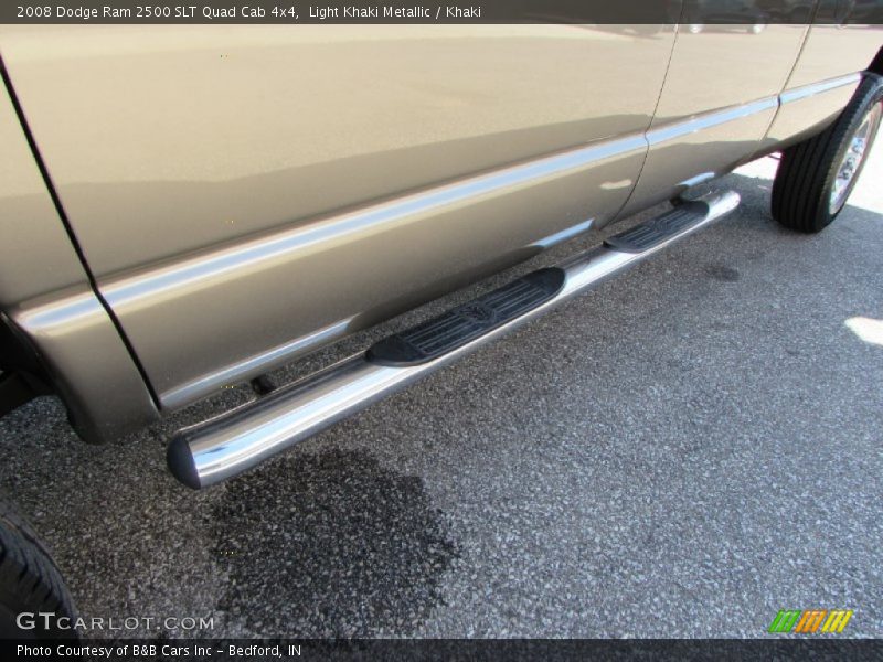 Light Khaki Metallic / Khaki 2008 Dodge Ram 2500 SLT Quad Cab 4x4