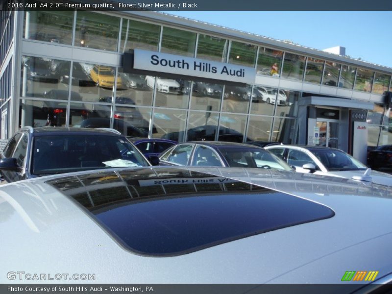 Florett Silver Metallic / Black 2016 Audi A4 2.0T Premium quattro