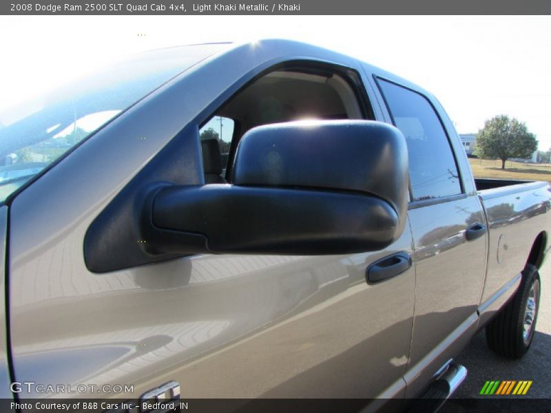 Light Khaki Metallic / Khaki 2008 Dodge Ram 2500 SLT Quad Cab 4x4