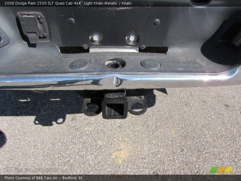 Light Khaki Metallic / Khaki 2008 Dodge Ram 2500 SLT Quad Cab 4x4