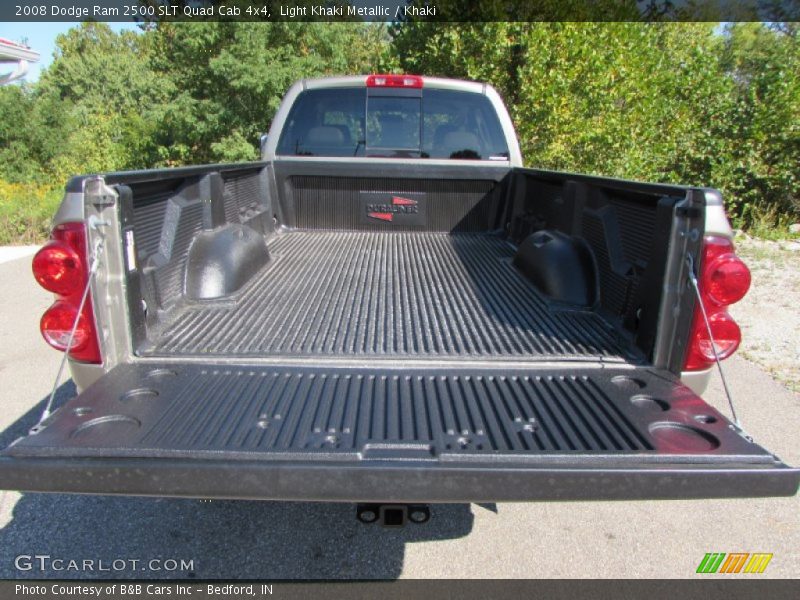 Light Khaki Metallic / Khaki 2008 Dodge Ram 2500 SLT Quad Cab 4x4