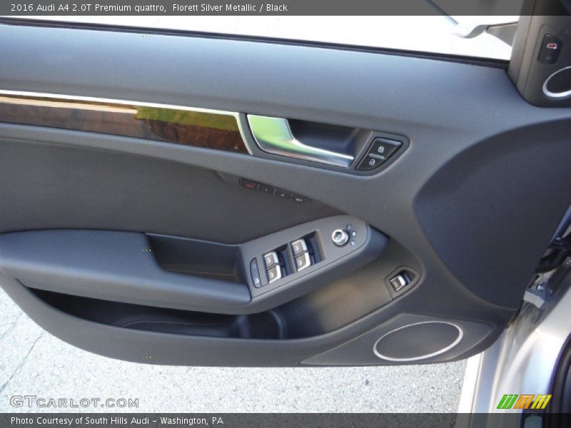 Florett Silver Metallic / Black 2016 Audi A4 2.0T Premium quattro