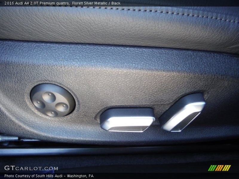 Florett Silver Metallic / Black 2016 Audi A4 2.0T Premium quattro