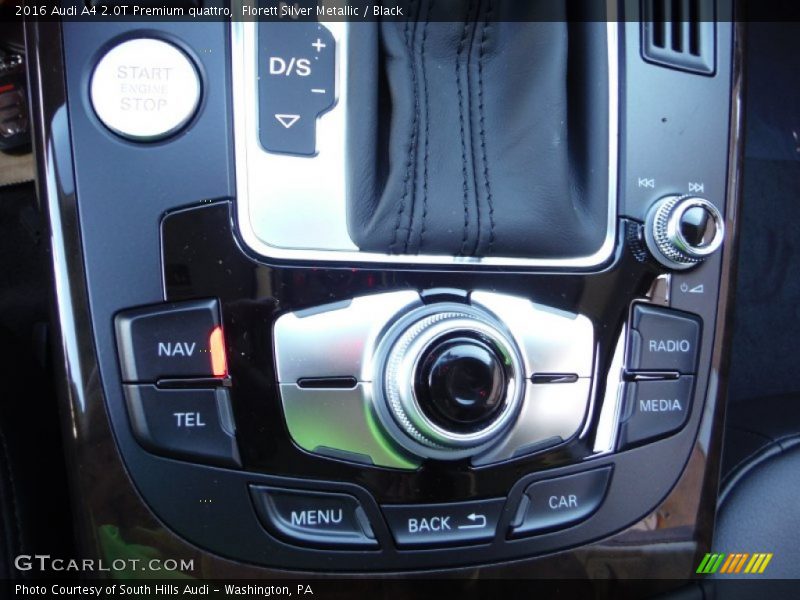 Florett Silver Metallic / Black 2016 Audi A4 2.0T Premium quattro
