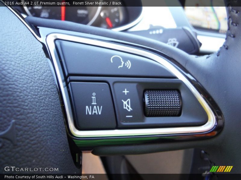 Florett Silver Metallic / Black 2016 Audi A4 2.0T Premium quattro