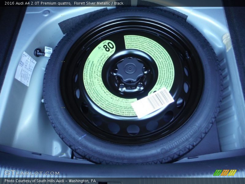 Florett Silver Metallic / Black 2016 Audi A4 2.0T Premium quattro