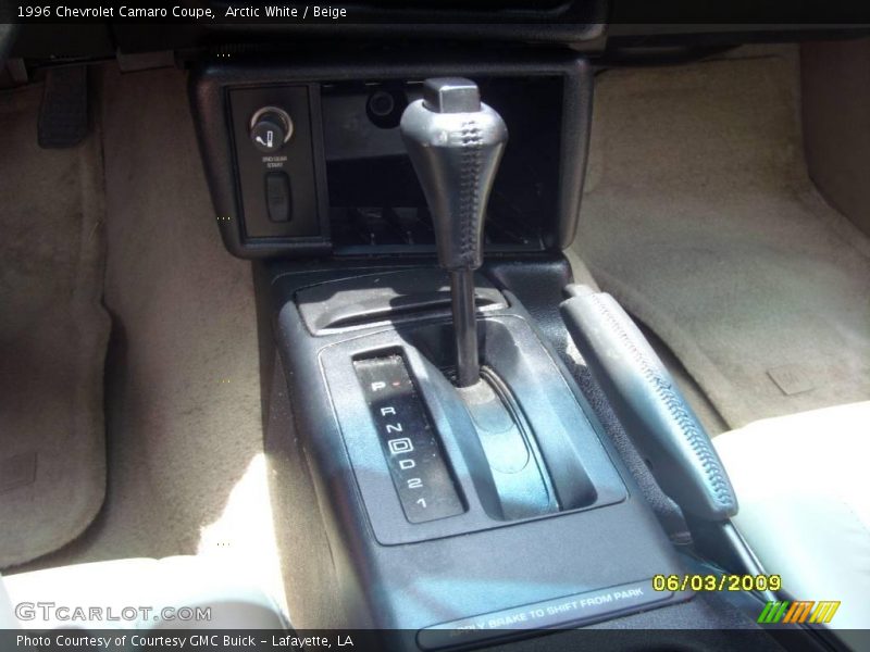 Arctic White / Beige 1996 Chevrolet Camaro Coupe