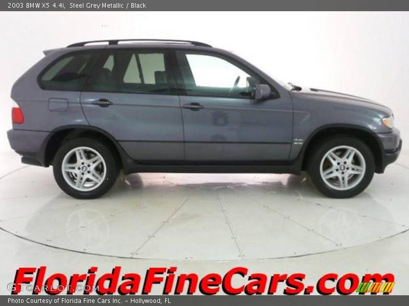 Steel Grey Metallic / Black 2003 BMW X5 4.4i