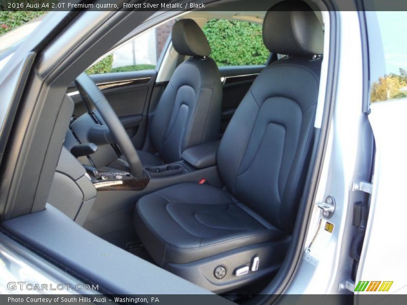 Florett Silver Metallic / Black 2016 Audi A4 2.0T Premium quattro