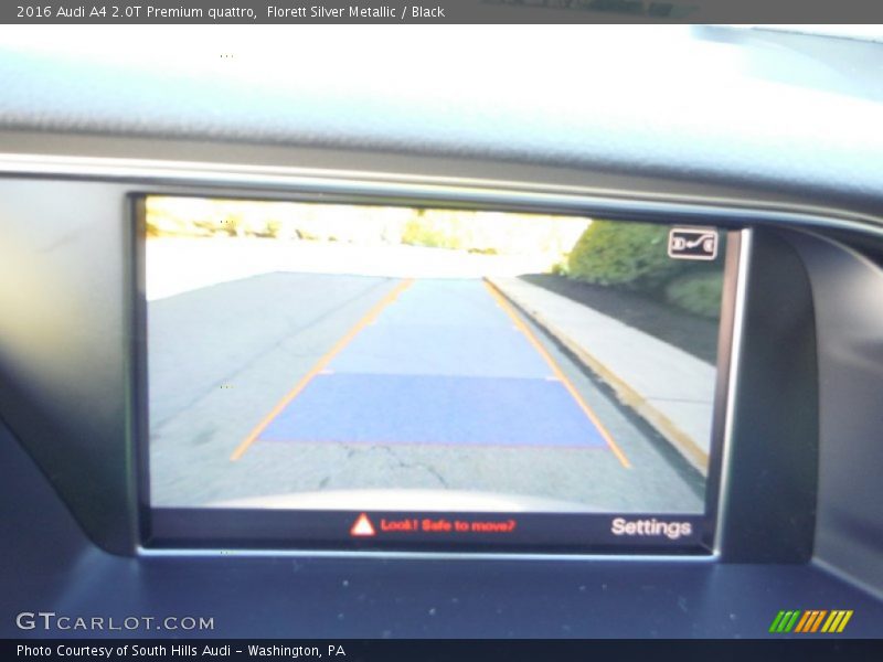 Florett Silver Metallic / Black 2016 Audi A4 2.0T Premium quattro