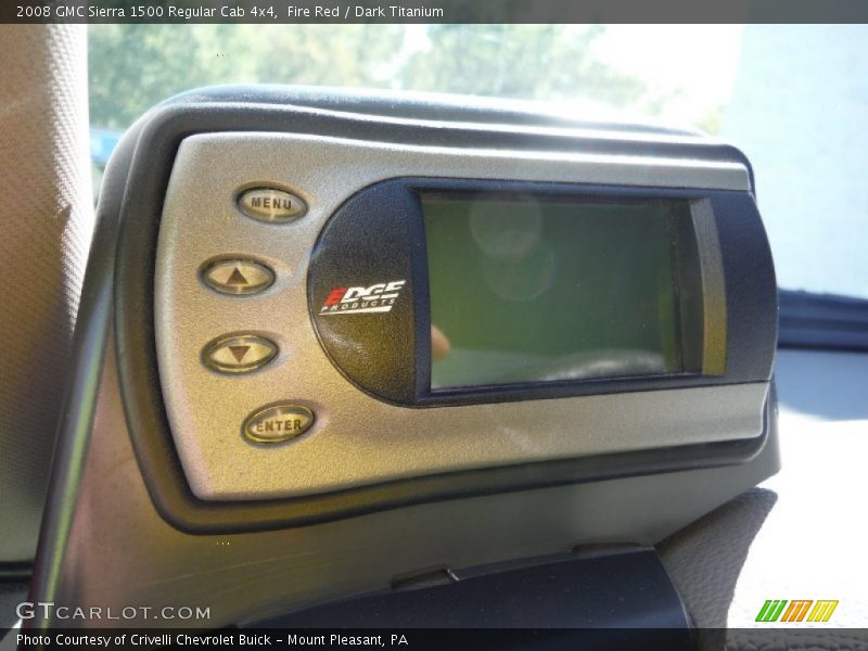 Fire Red / Dark Titanium 2008 GMC Sierra 1500 Regular Cab 4x4