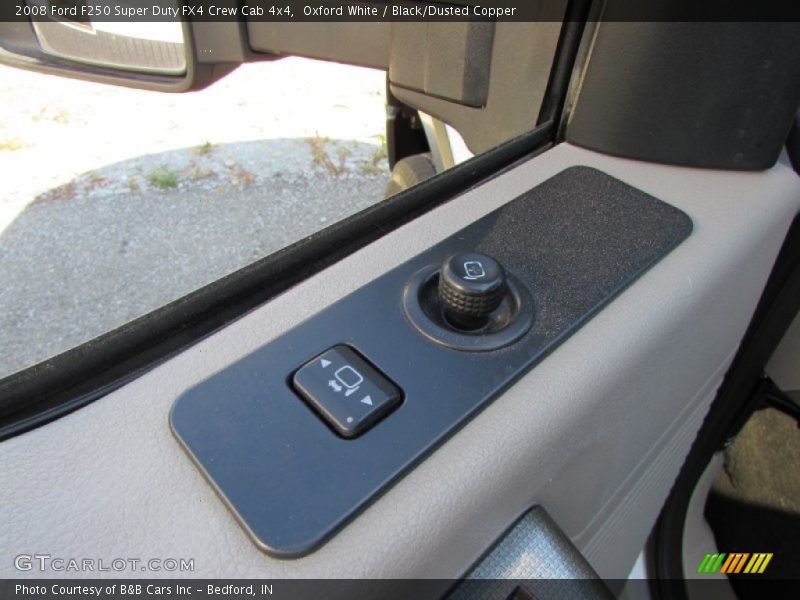 Oxford White / Black/Dusted Copper 2008 Ford F250 Super Duty FX4 Crew Cab 4x4