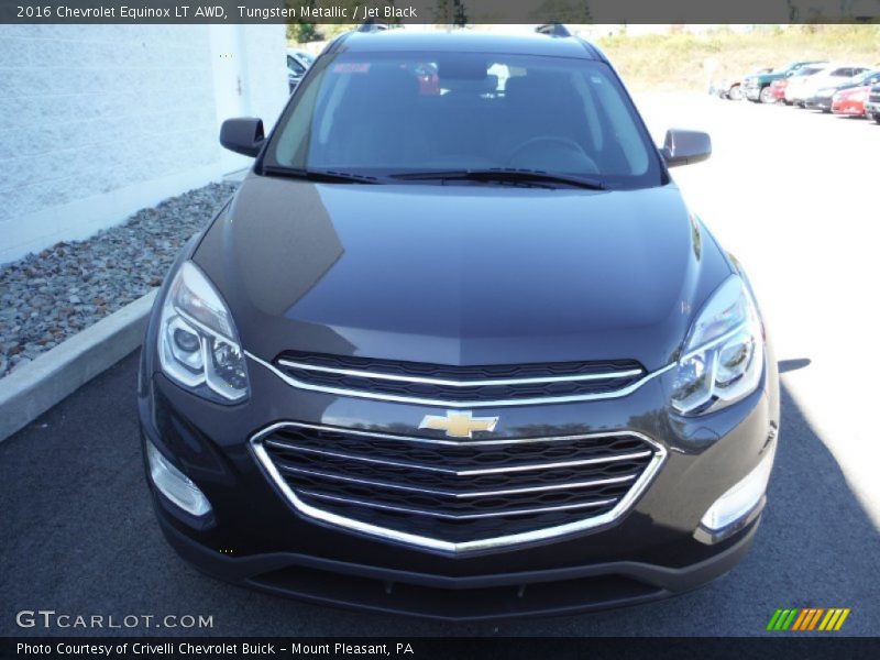 Tungsten Metallic / Jet Black 2016 Chevrolet Equinox LT AWD